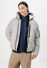 Oakley URBAN SLOPE PUFFER JACKET - Vinterjakke - cement