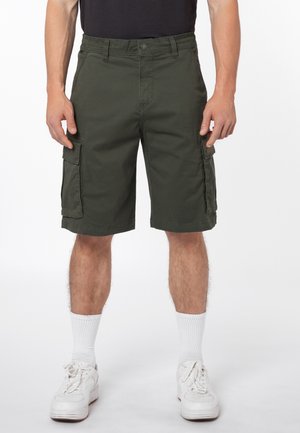 Sublevel, SUBLEVEL CARGOSHORTS - Shorts - dark-green