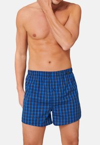 Schiesser SCHIESSER BOXERSHORTS 6ER PACK WEB - Boxerkalsong - royal blue