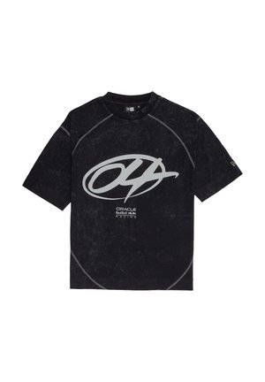 New Era, DROP SHOULDER TEE - T-shirt imprimé - red bull fblk