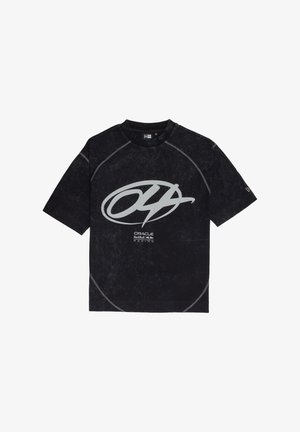 New Era, DROP SHOULDER TEE - T-shirt imprimé - red bull fblk