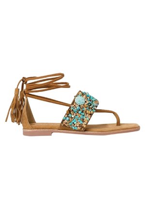 Alma en Pena, Sandales tongs - camel