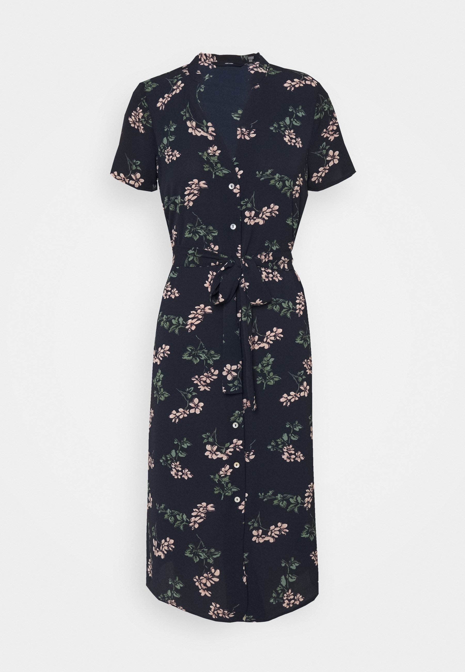 Vero Moda Petite Shirt dress dark blue (Pre-owned)