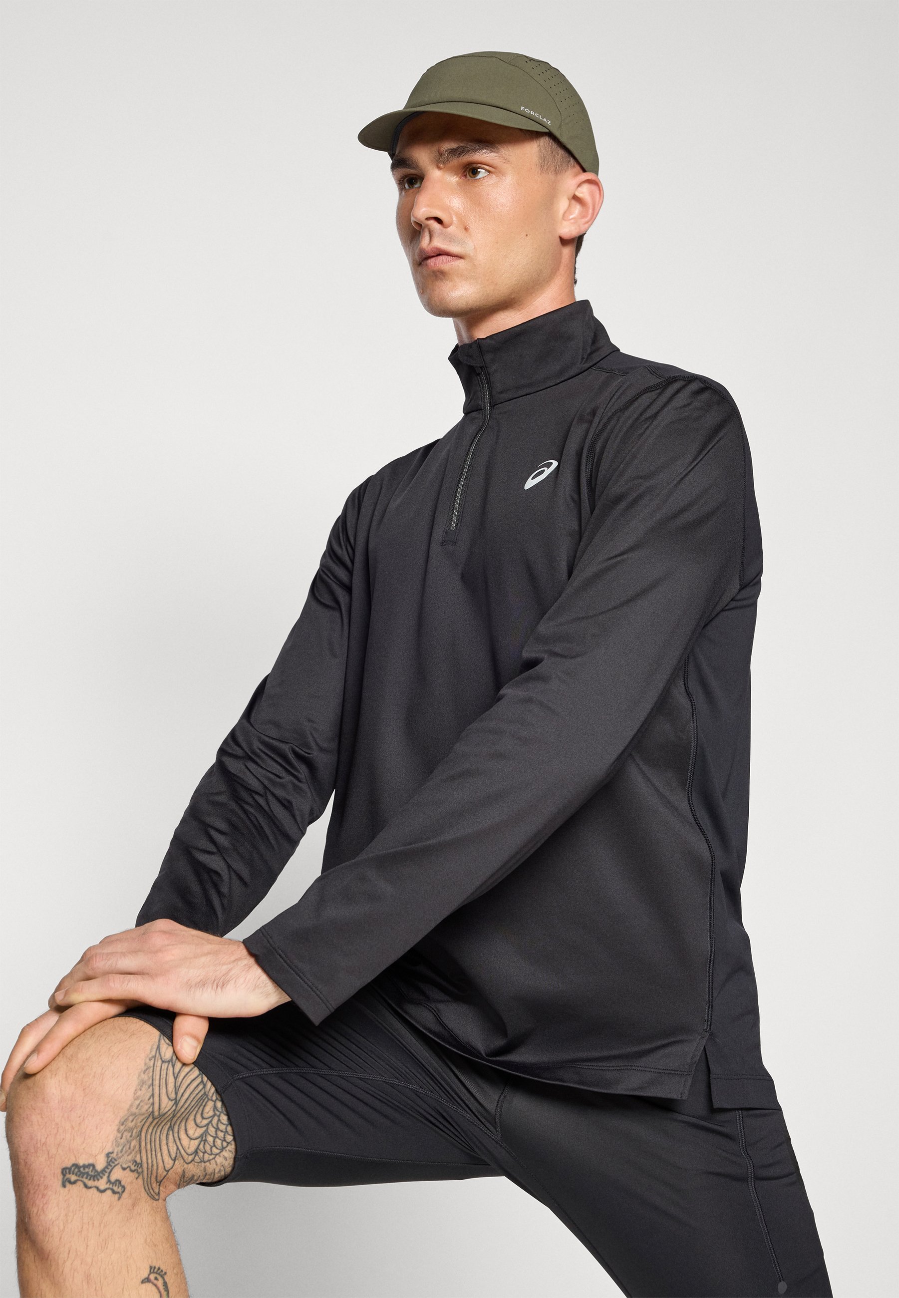 ASICS CORE 1/2 ZIP WINTER TOP - Long sleeved top - performance