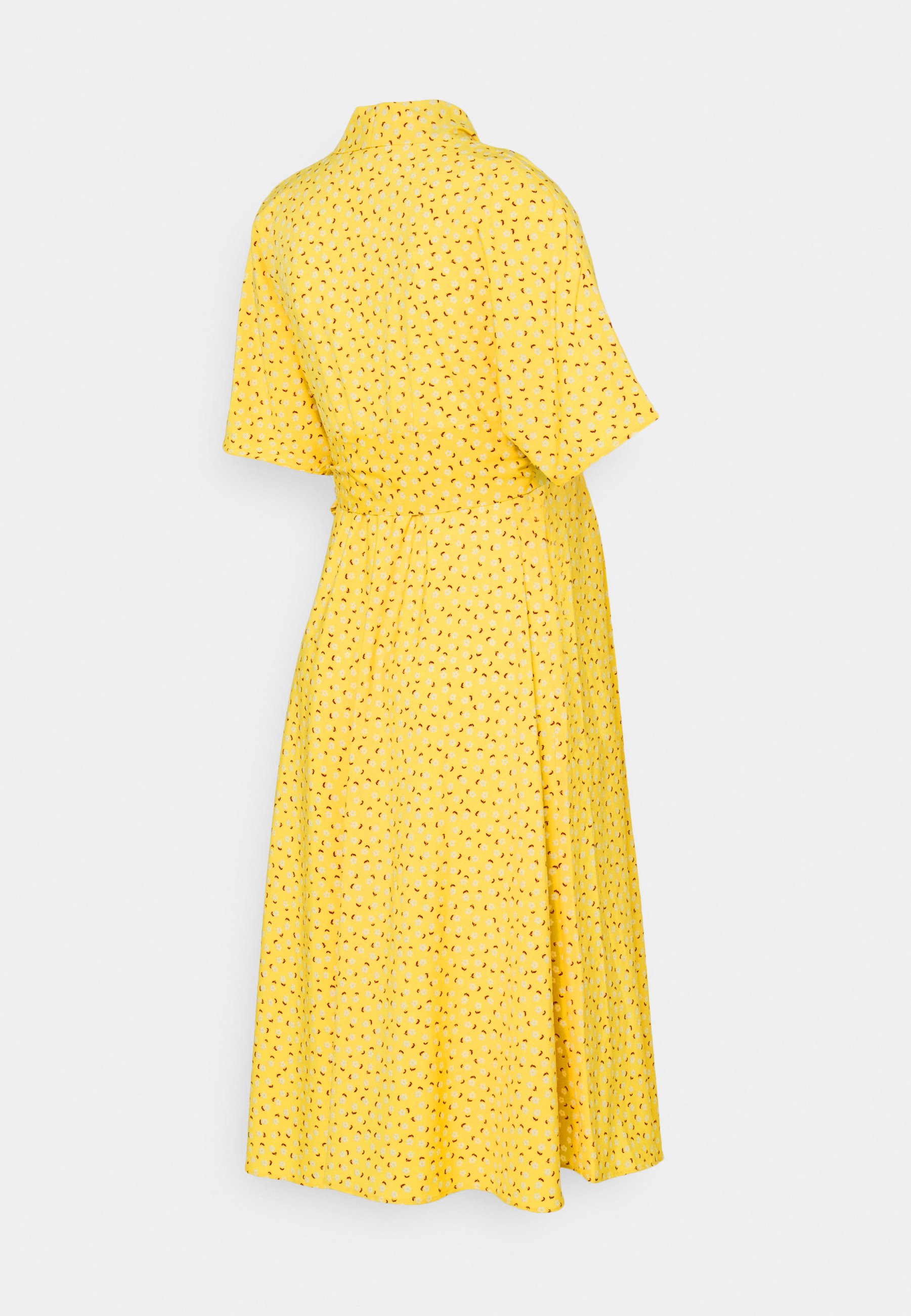 glamorous yellow dress
