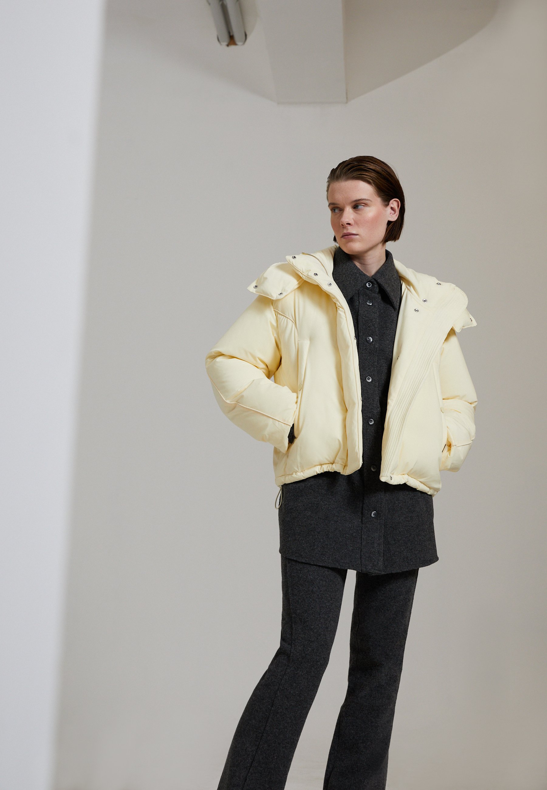 theory padding coat