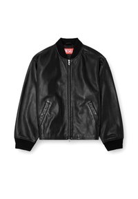 L-KHAT - Nahkjakk - black