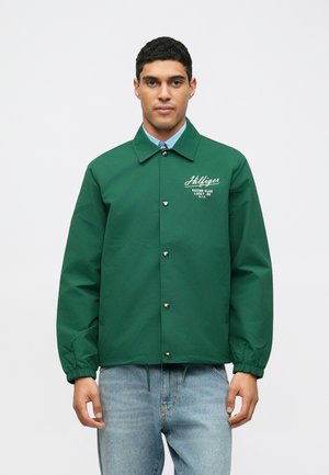 RACING COACH JACKET - Overgangsjakke - darkened emerald