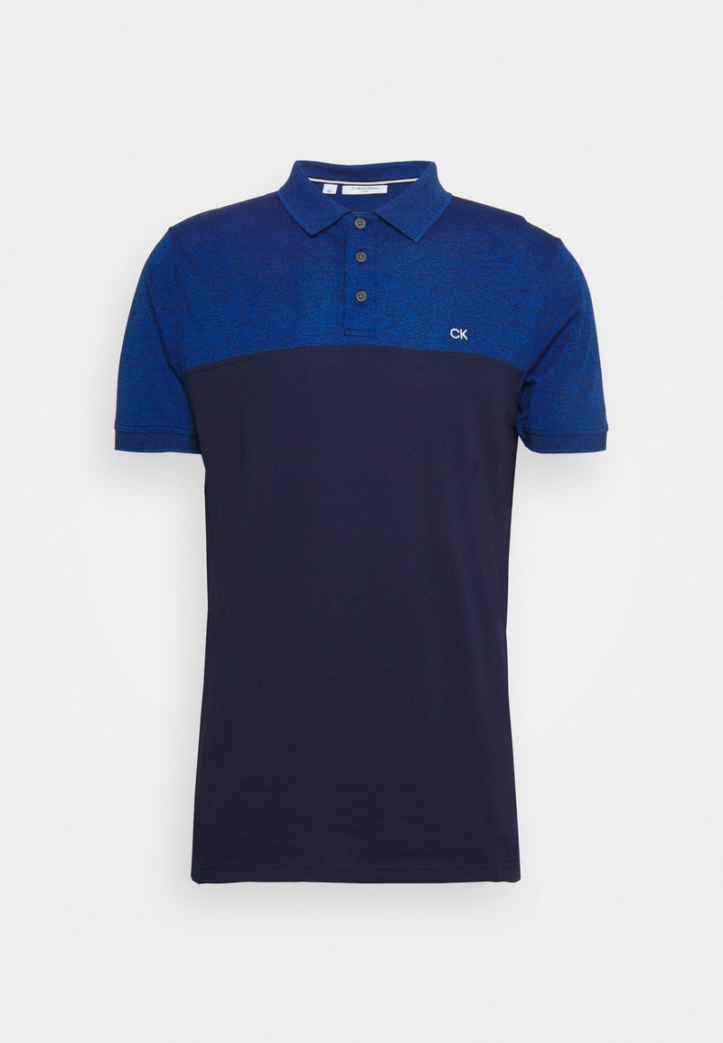 Calvin Klein Golf COLOUR BLOCK - Polokošeľa - dark blue