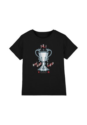 Cotton Soul, HARRY POTTER TRIWIZARD CUP LINES UNISEX - Print T-shirt - black