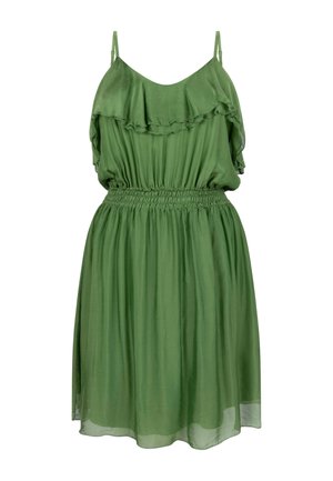 Aaiko, Jurk - tropical green
