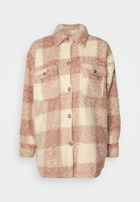 OVER AND ABOVE - Fleecejas - taupe
