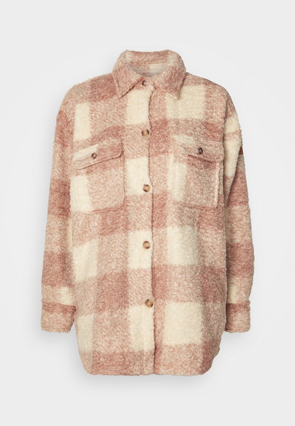 OVER AND ABOVE - Fleece jacket - taupe2