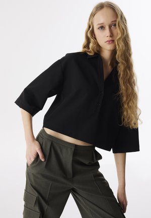 Bluse - black