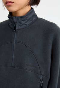 Salomon OUTLINE NOV CROP - Felpa in pile - deep black
