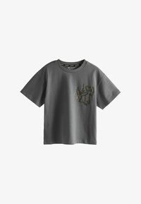Niewybrane, charcoal grey leopard