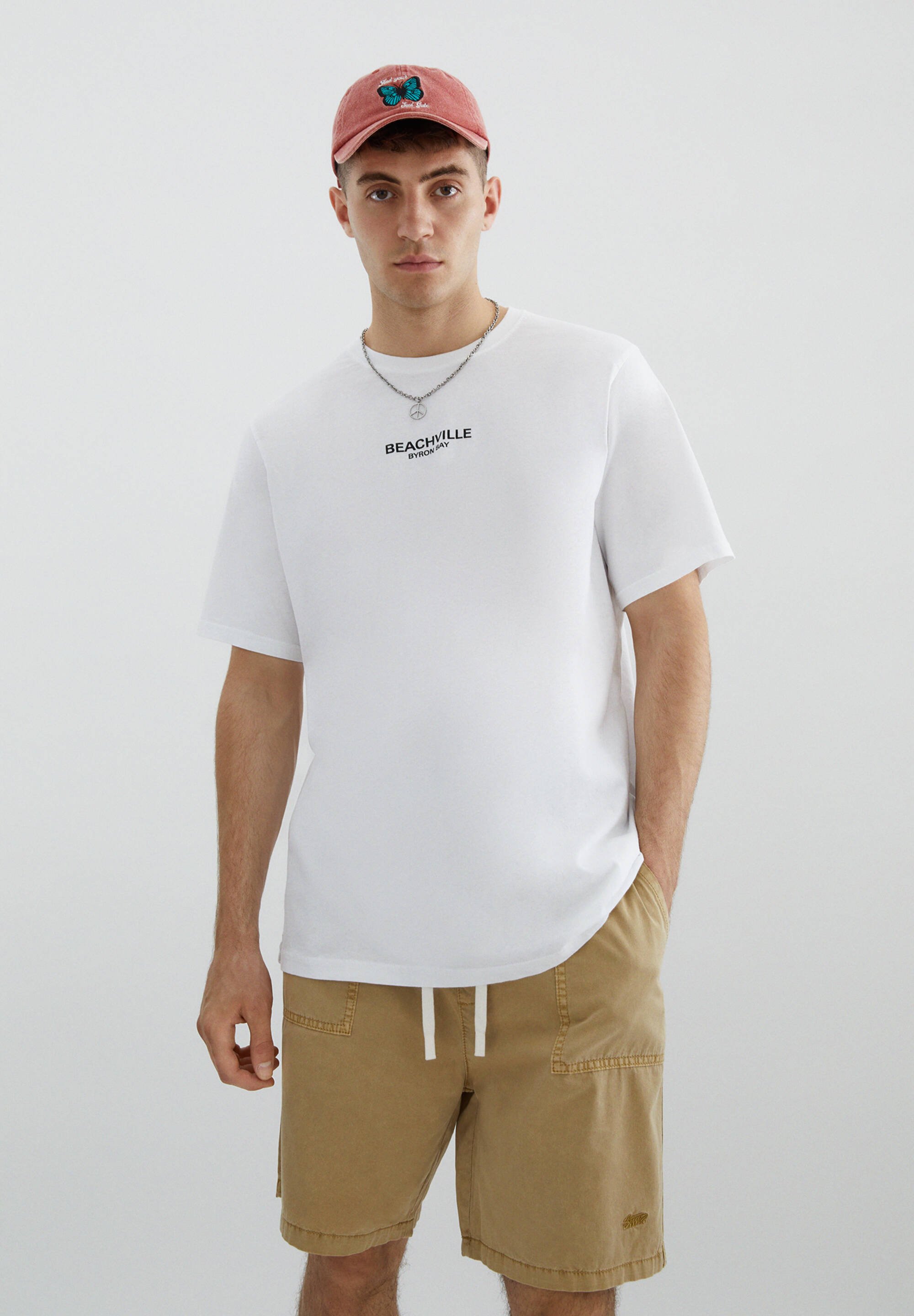 Herren MIT SLOGAN UND STRANDMOTIV - T-Shirt print Herren MIT SLOGAN UND STRANDMOTIV - T-Shirt print