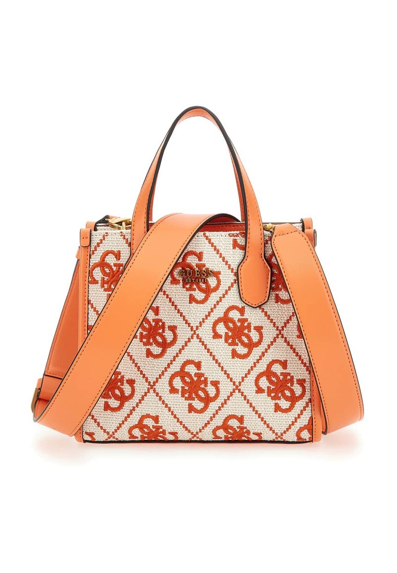 Guess SILVANA 2 CMPRTMNT MINI Handbag orange mehrfarbig/orange