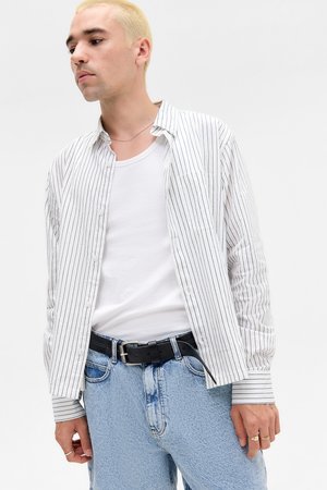 STRIPED SHIRT UNISEX - Camicia - white