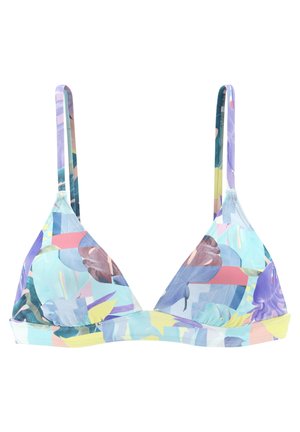 Venice Beach Bikinitop - lila bedruckt