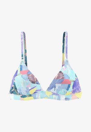 Venice Beach Bikinitop - lila bedruckt