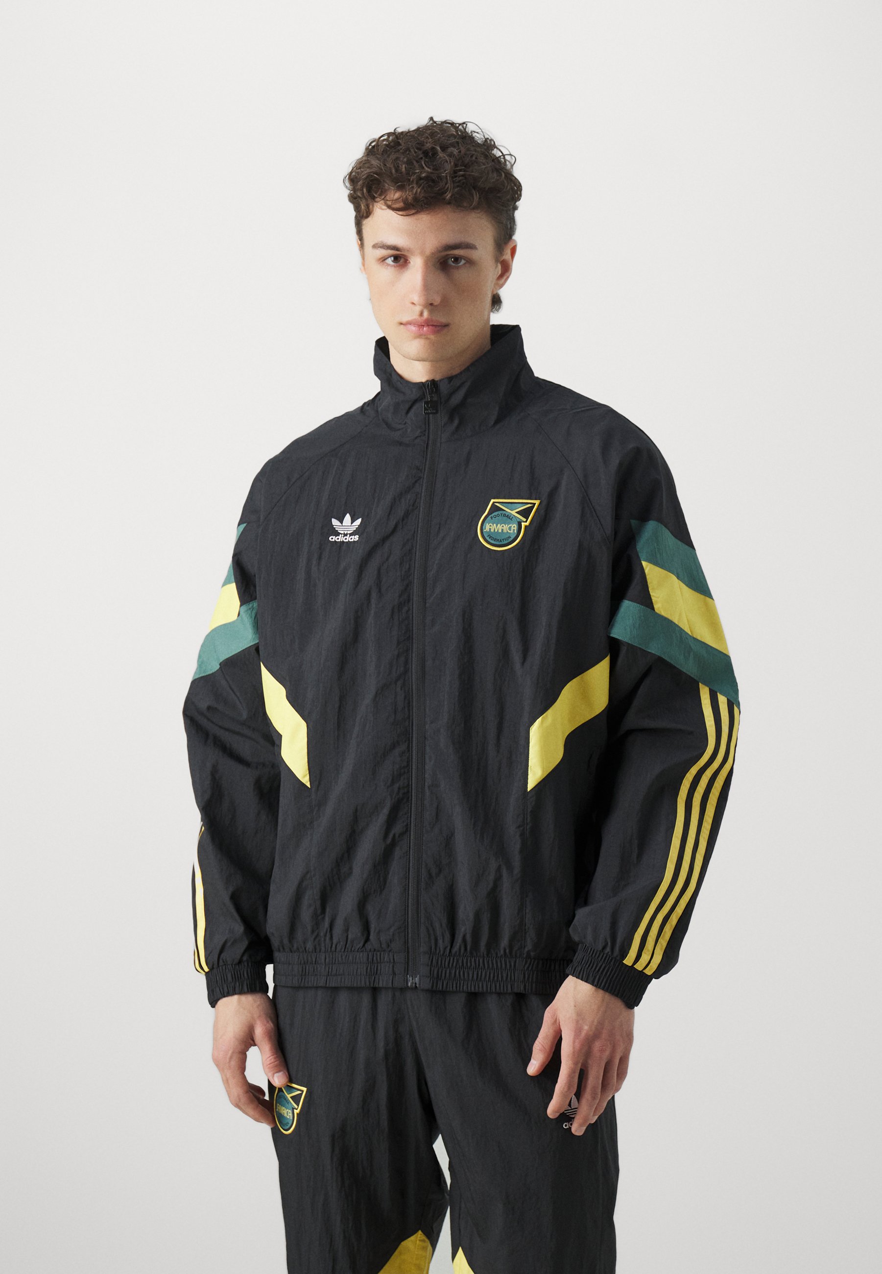 adidas ジャージ ジャマイカ国旗風 ジャマイカ ベッケンバウアー トラックトップ / アディダス