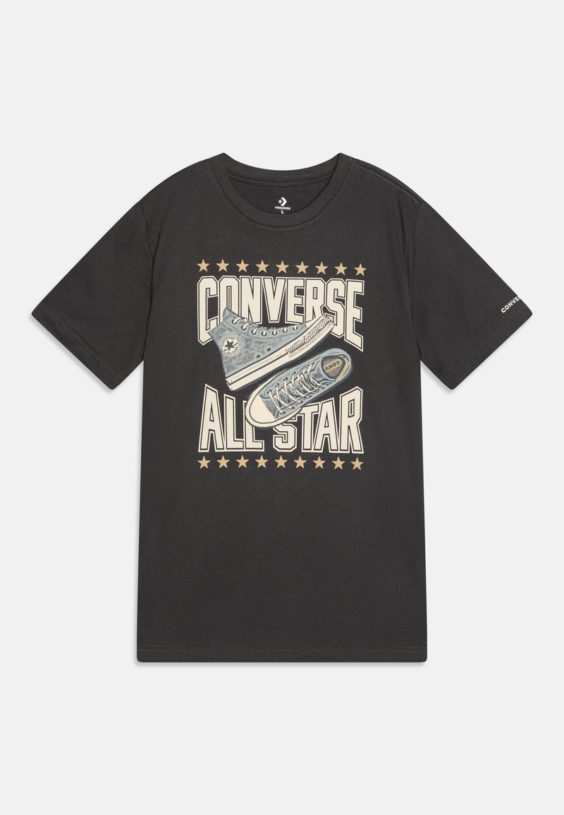 Converse SNEAKER ARCH TEE - Tričko s potlačou - dark matter