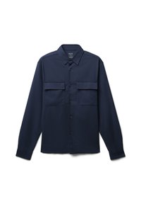 CON TASCONI - Camicia - blu notte