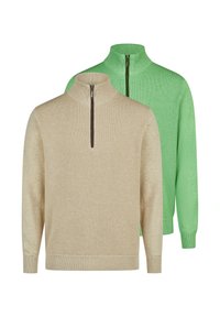 Non sélectionné, grün/beige