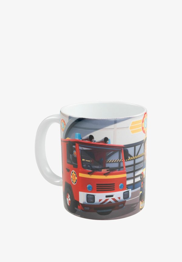 FEUERWEHRMANN TEAM RESCUE KAFFEETASSE BECHER – Kindertasse – mehrfarbig