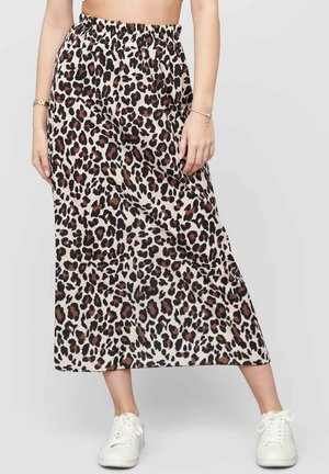 Cloud 5ive FORM WITH AOP - A-Linien-Rock - beige black
