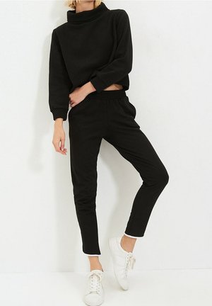 Tracksuit bottoms - black