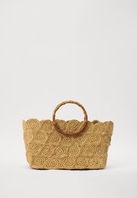 SCALLOPED BEACH BASKET - Kabelka - beige