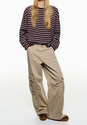 Cargo trousers - taupe