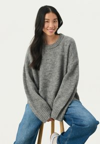 Part Two LULYA - Trui - medium grey melange