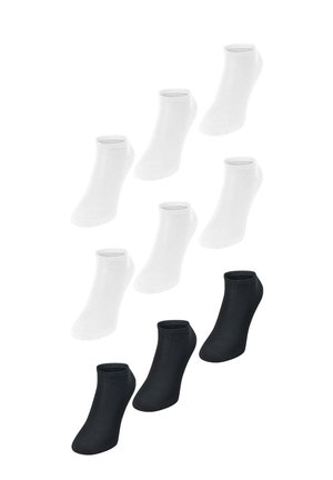 JAKO, 9ER-SET - BEQUEME - Sneaker-Socken - weiß schwarz