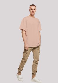 F4NT4STIC OVERSIZED AHOI ANKER KNUT & JAN HAMBURG - T-Shirt print - amber