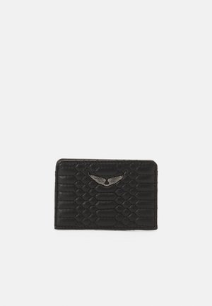 Zadig & Voltaire PASS MAT SCALE - Portemonnee - noir