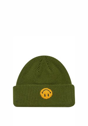 SMILEY UPSIDE DOWN - Beanie - kelp