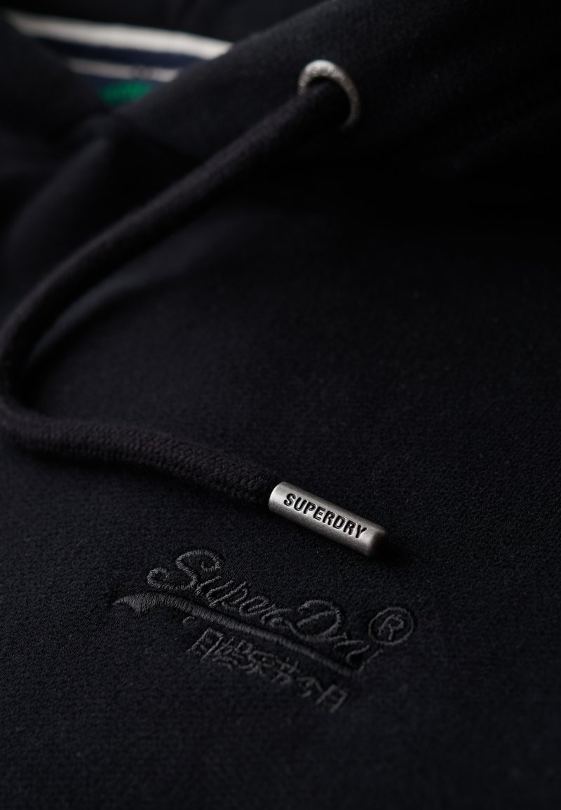 Pull à Capuche SuperDry Noir Unisexe - Taille S - Occasion Parfait état