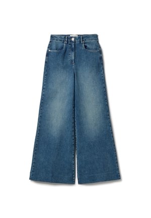 WIDE  - Wide Leg - denim blue
