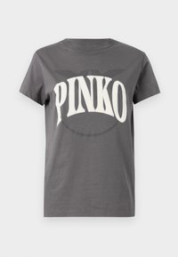 START OLD STAMPA LOGO - Camiseta estampada - grey\dark seagull