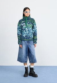 Columbia HELVETIA™ PRINTED HALF SNAP - Fleece jumper - everblue sisters/rain forest