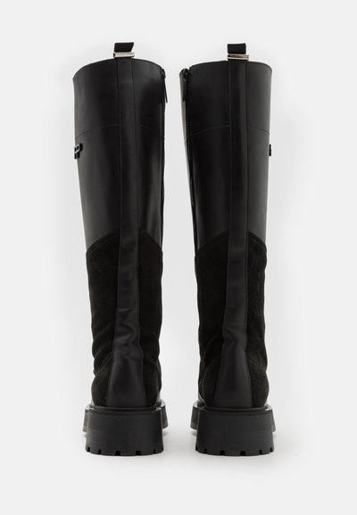 Filling Pieces JENN ZION UNISEX - Šņorzābaki - black