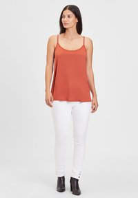 LASCANA SPAGHETTI - Top - rostrot