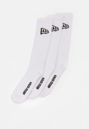 New Era, FLAG CREW SOCKS 3 PACK UNISEX - Calze - white