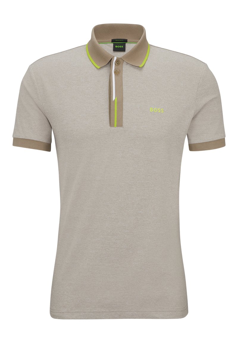 Boss Poloshirt lichtgroen