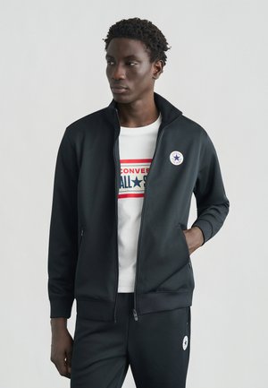 STANDARD FIT RETRO CHUCK TRACK JACKET - Sweatjacke - black