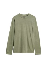 CLASSIC ESSENTIAL - Langarmshirt - washed light khaki