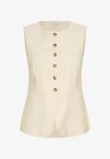 KAANNETTA WAIST COAT - Veste sans manches - feather gray melange